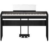 Yamaha P-525 Black + Stand L515 e Pedaliera LP1 Pianoforte Digitale