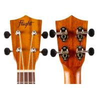 Flight NUC250 Concert Ukulele Acacia Ukulele con Borsa_4