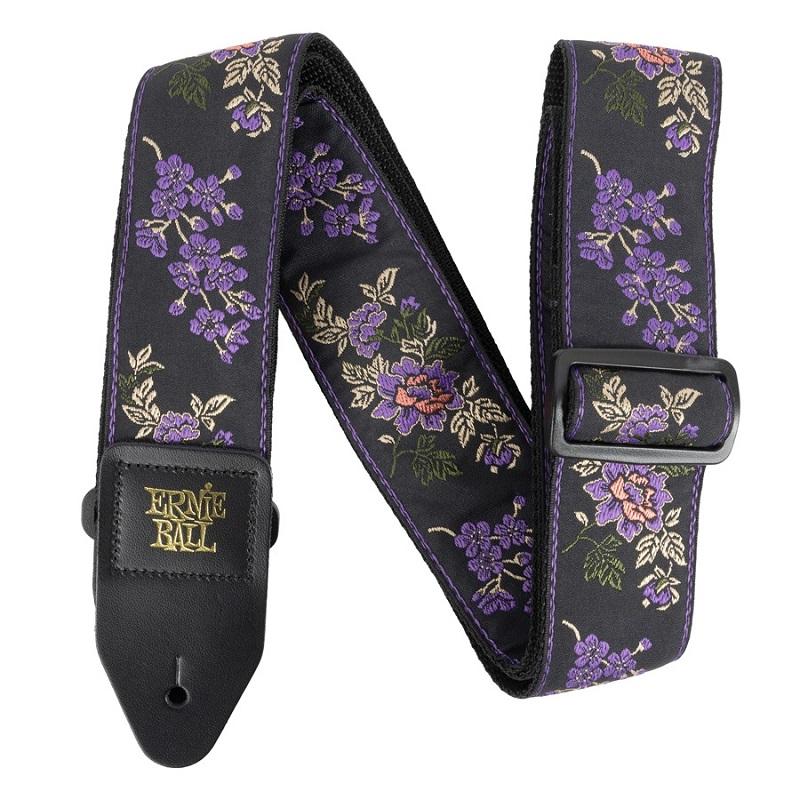 Ernie Ball 5364 Jacquard Strap Lavender Blossom Tracolla