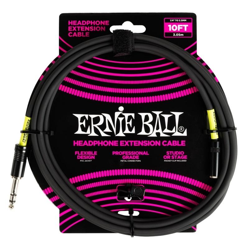 Ernie Ball 6422 Cavo Prolunga Cuffie Trs Jack Grande 3m