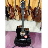 Fender CD 60SCE Black WN Chitarra Acustica Elettrificata