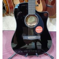 Fender CD 60SCE Black WN Chitarra Acustica Elettrificata_2