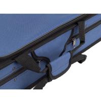 Leonardo OVC40BUBU Astuccio per violino 4/4, oblungo foam sagomato blu_4