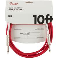 Fender Original Series Instrument Cable 3m Fiesta Red Cavo