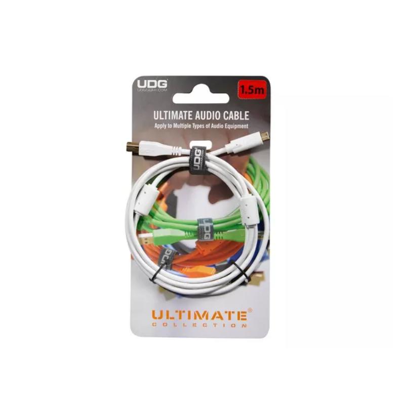 UDG Ultimate Audio Cable USB 2.0 C-B White Straight 1.5m (U96001WH) Cavo