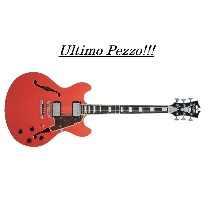 D'Angelico Premier DC Fiesta Red Chitarra Semiacustica ULTIMO PEZZO