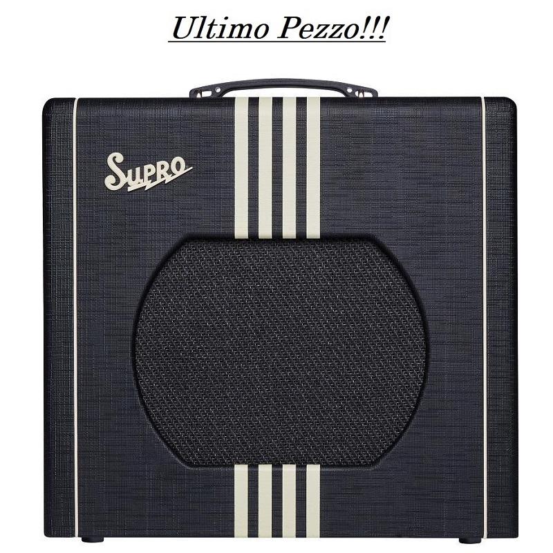 Supro Delta King 12 Black & Cream Amplificatore Valvolare per chitarra elettrica ULTIMO PEZZO