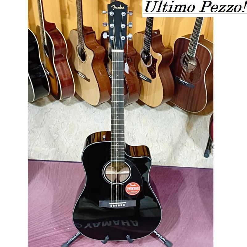 Fender CD 60SCE Black WN Chitarra Acustica Elettrificata ULTIMO PEZZO