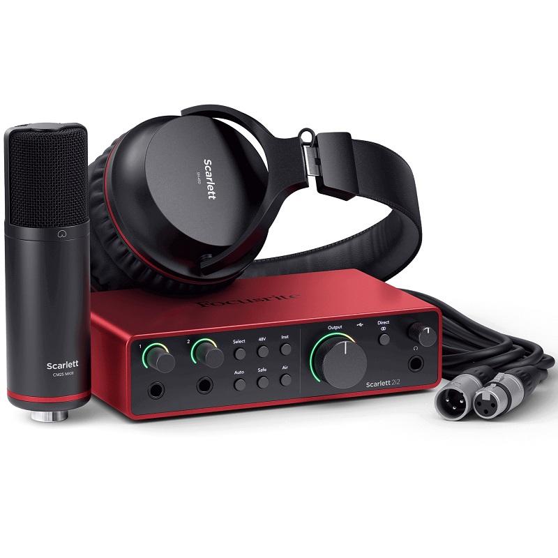 Focusrite Scarlett 2i2 Studio 4th Gen Scheda Audio