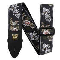 Ernie Ball 5362 Jacquard Strap White Blossom Tracolla