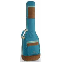 Soundsation SUEDE-B-SKB Sky Blue Borsa per basso elettrico con inserti in pelle suede