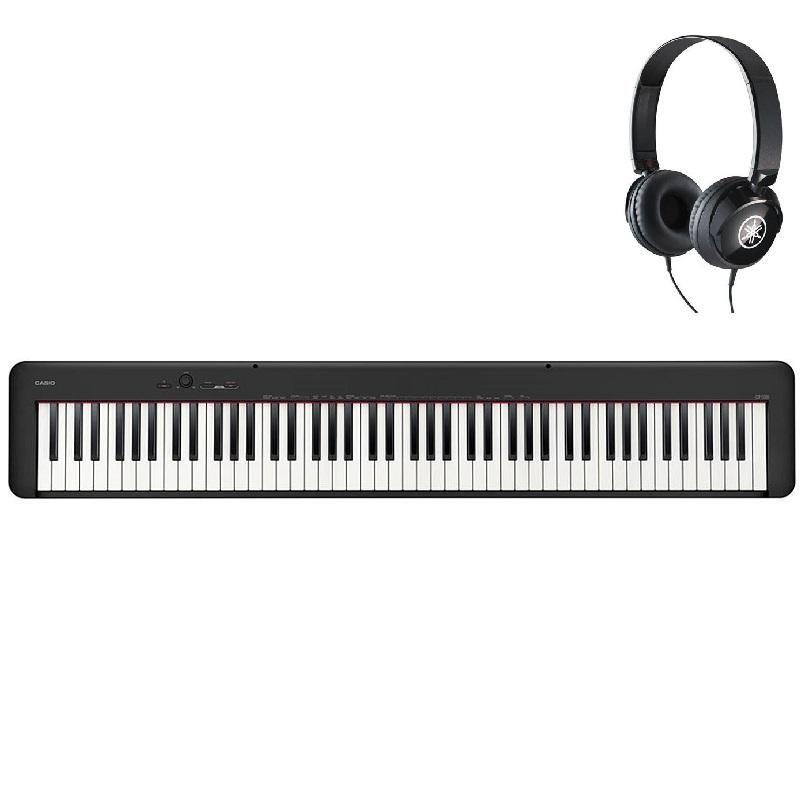 Casio CDP S110 Black Pianoforte Digitale con Cuffie Yamaha in Omaggio!