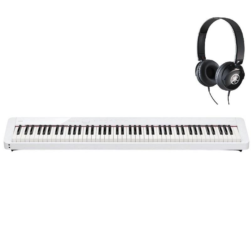 Casio PX-S1100 White Pianoforte Digitale con Cuffie Yamaha in Omaggio!