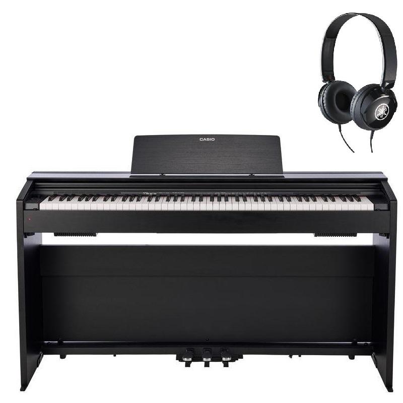 Casio Privia PX870 BK Nero Opaco Pianoforte Digitale con Cuffie Yamaha in Omaggio!