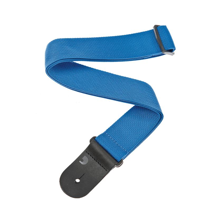 D'Addario PWS102 Polypro Guitar Strap Blue Tracolla