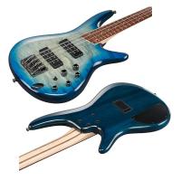 Ibanez SR400EQM SCB Stained Cosmic Blue Starburst Basso Elettrico_3