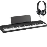 KORG B2 BK Nero Pianoforte digitale con Cuffie in Omaggio!