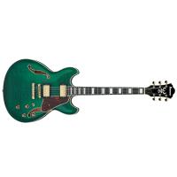 Ibanez AS93FM TMG Transparent Moss Green Chitarra Semiacustica