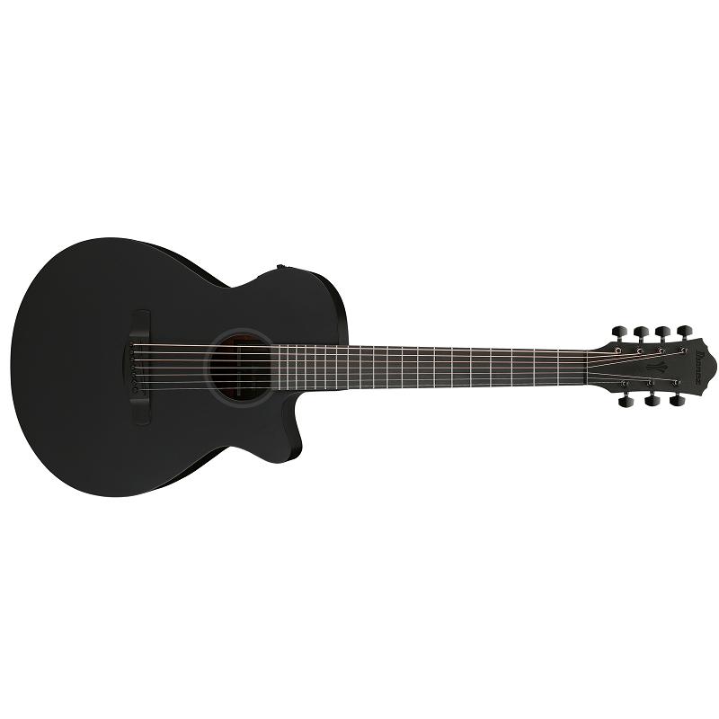 Ibanez AEG721 BOT Black Out Chitarra Acustica Elettrificata 7 Corde