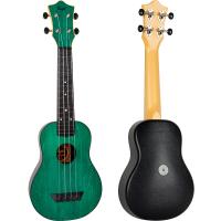 Flight TUS35 Green Travel Ukulele Soprano con Borsa_2