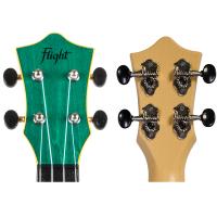 Flight TUS35 Green Travel Ukulele Soprano con Borsa_5